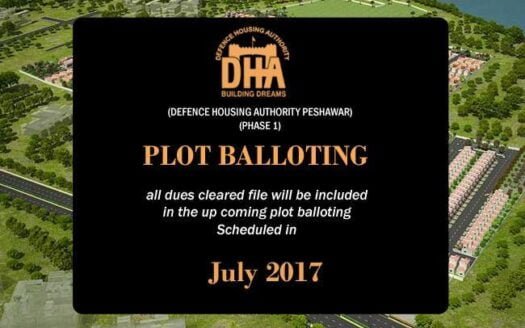 DHA Peshawar Announces Plot Balloting