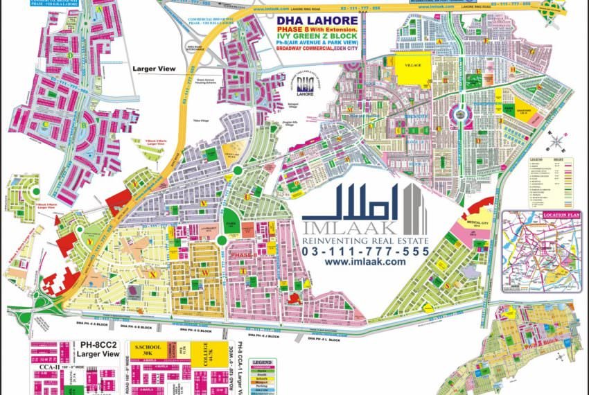 dha lahore phase 8 plots for sale