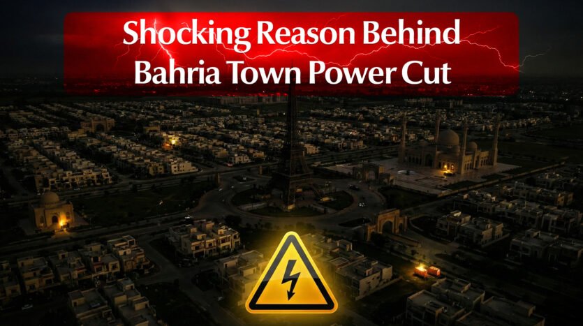 Bahria Town Lahore Power Cut