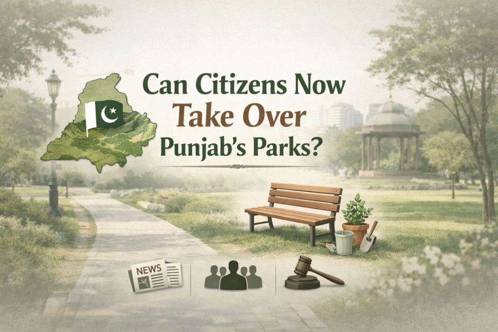 Punjab Adopt-a-Park Scheme Expands Provincewide