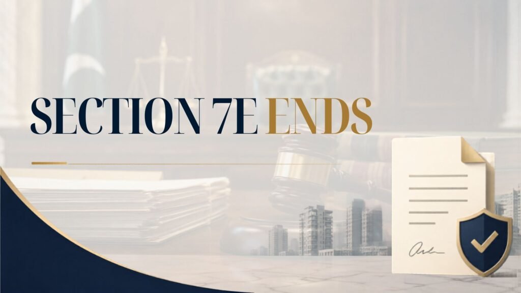 Section 7E tax Pakistan