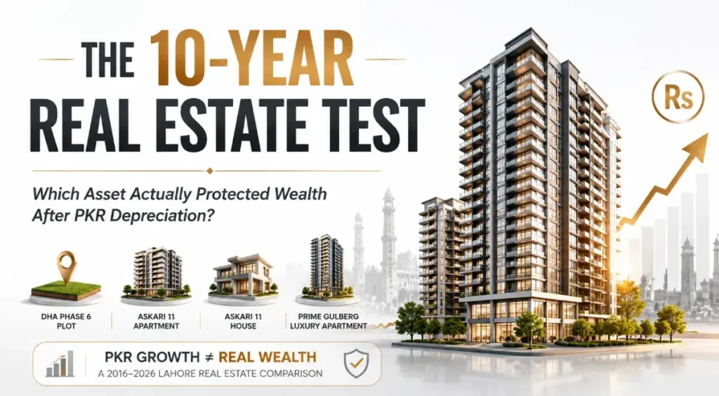 Lahore real estate investment returns