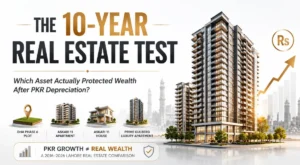 Lahore real estate investment returns