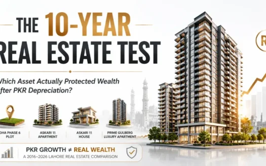 Lahore real estate investment returns