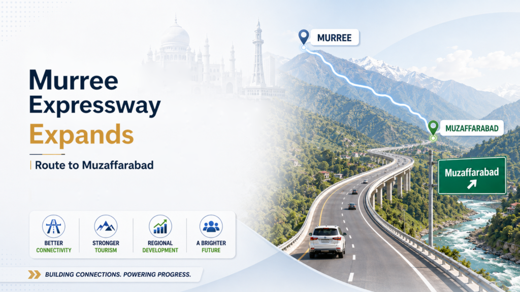 Murree Expressway Muzaffarabad Route Update: 70KM Extension Planned