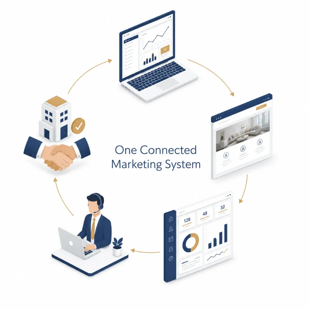 one connected marketing system