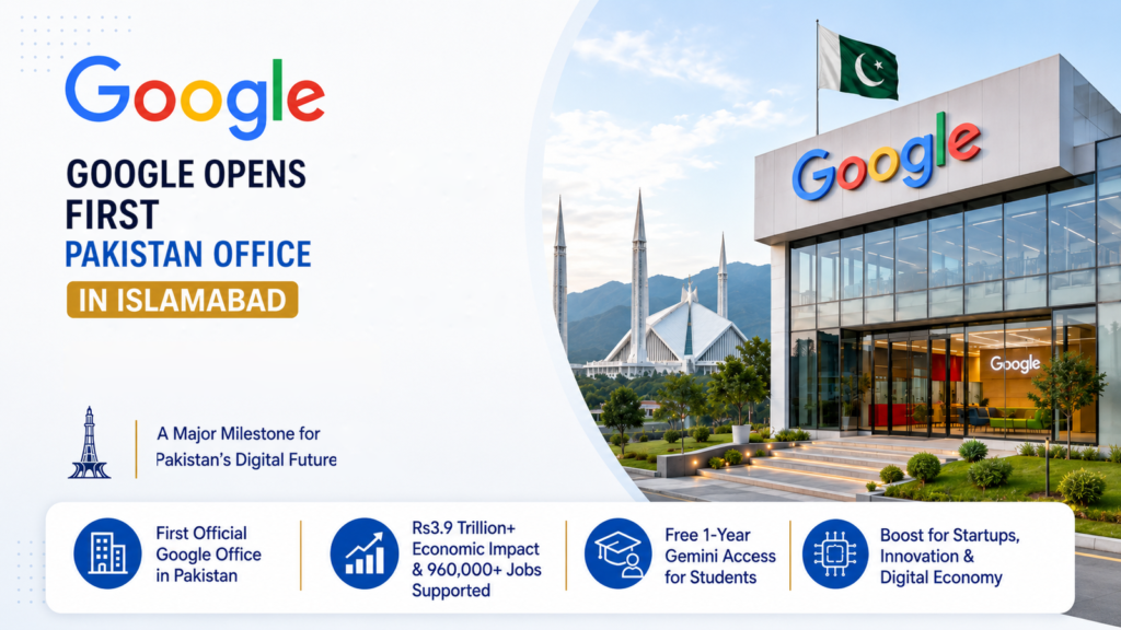 Google Pakistan Office Opens in Islamabad