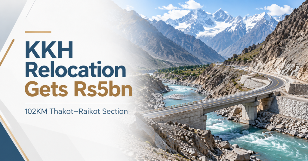 Karakoram Highway Relocation Gets Rs5bn