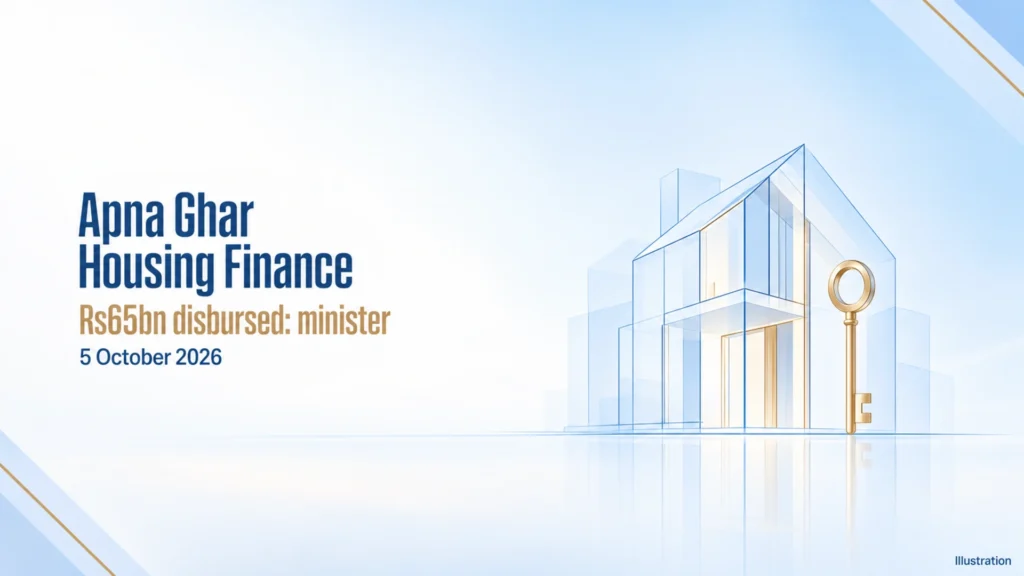Apna Ghar Disbursements Reach Rs65bn: Minister