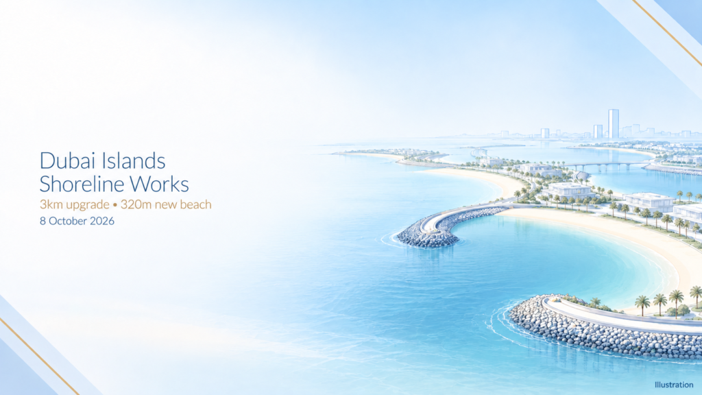 Dubai Islands Shoreline Works Contract Awarded