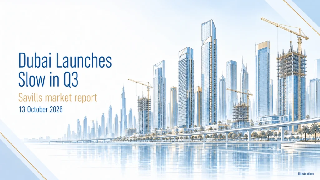 Savills: Dubai Home Launches Fall 64%