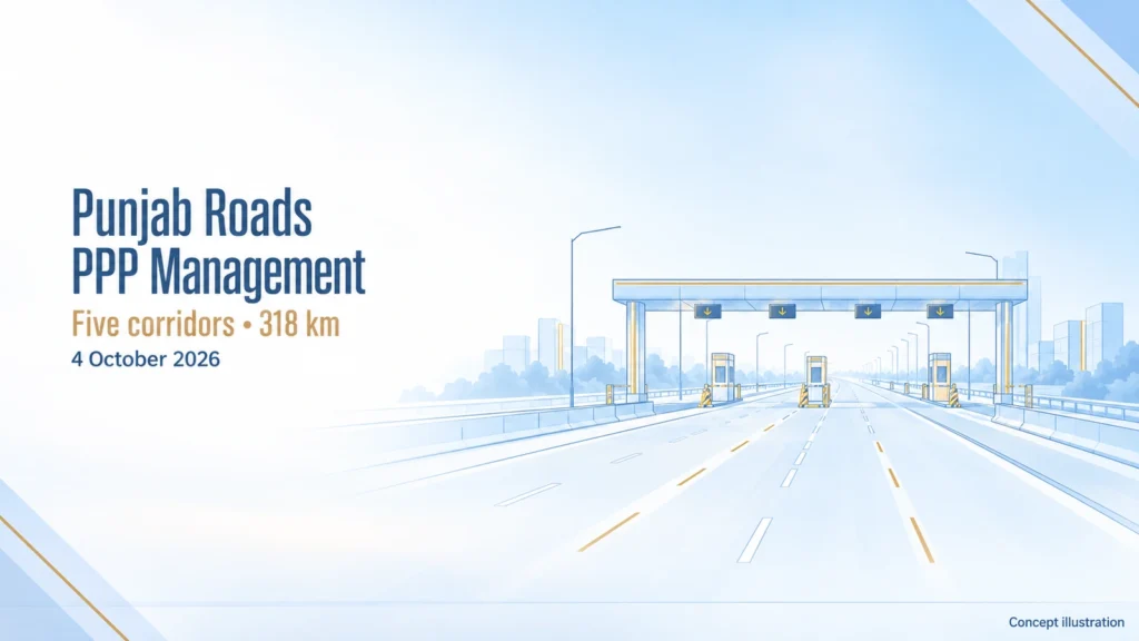 Punjab Launches Five Road Management PPPs